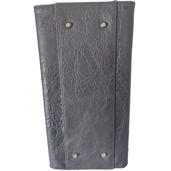 MICHE Brandi Classic Bag Shell Studded Brown Black Western Look Faux Leather - Picture 4 of 6